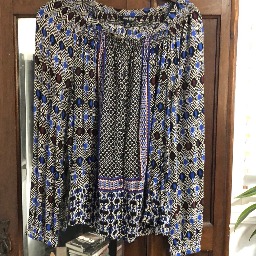 Lucky Brand button up blouse. Excellent condition